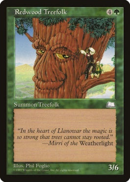 naokuroshop MTG [WTH][138][緑][C][JP][レッドウッド・ツリーフォーク/Redwood Treefolk] NM