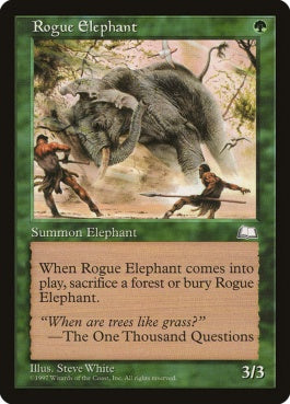 naokuroshop MTG [WTH][139][緑][C][JP][はぐれ象/Rogue Elephant] NM