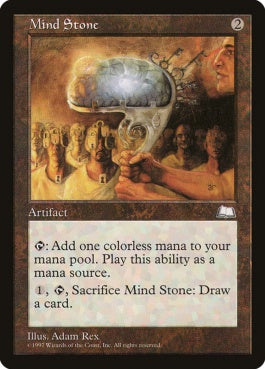 naokuroshop MTG [WTH][153][茶][C][JP][精神石/Mind Stone] NM