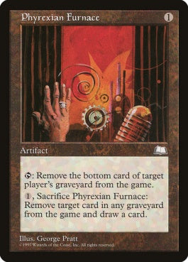 naokuroshop MTG [WTH][155][茶][U][JP][ファイレクシアの炉/Phyrexian Furnace] NM